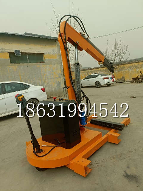 平定县自卸车厢随车吊 自制轮式四不像起重机 四驱平板吊 5吨 贵盛