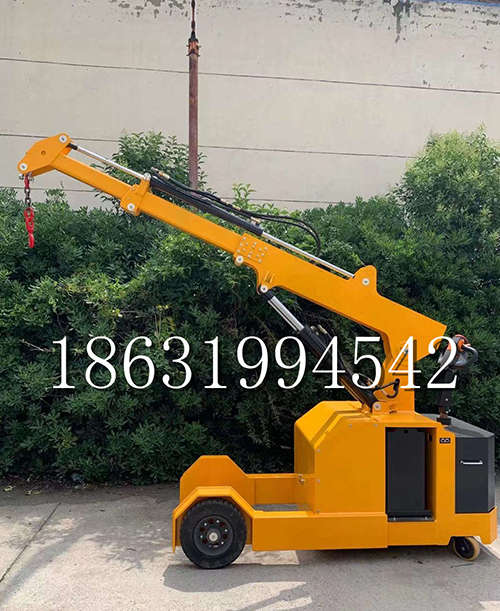 平定县随车吊机移动移动改装搬运随车吊机220伏家用吊机全电动液压吊机