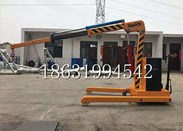 平定县随车吊机移动移动改装搬运随车吊机220伏家用吊机全电动液压吊机