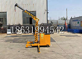 平定县随车吊机移动移动改装搬运随车吊机220伏家用吊机全电动液压吊机